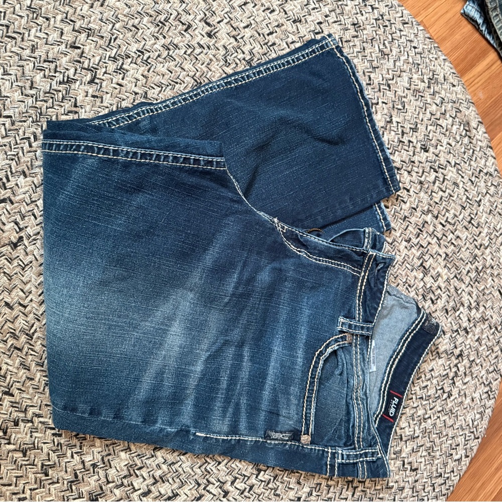 Silver Jeans Dark Blue Cropped Jeans